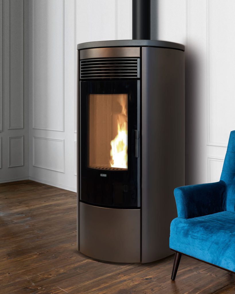 KLOVER pellet stove model OMEGA 120s