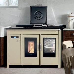 Termocucina a pellet KLOVER modello SMART 120 BT