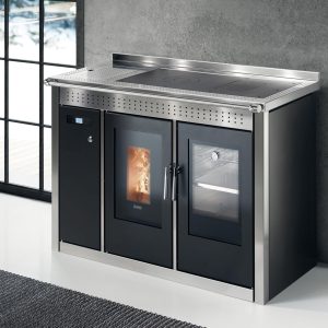 Termocucina a pellet KLOVER modello SMART 120 INOX