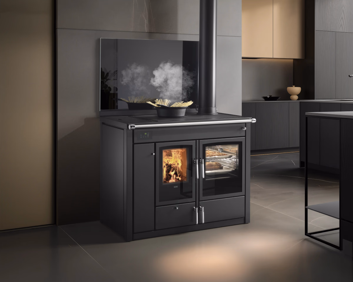 Termocucina a legna KLOVER modello ALTEA 16,3 kW - immagine 8