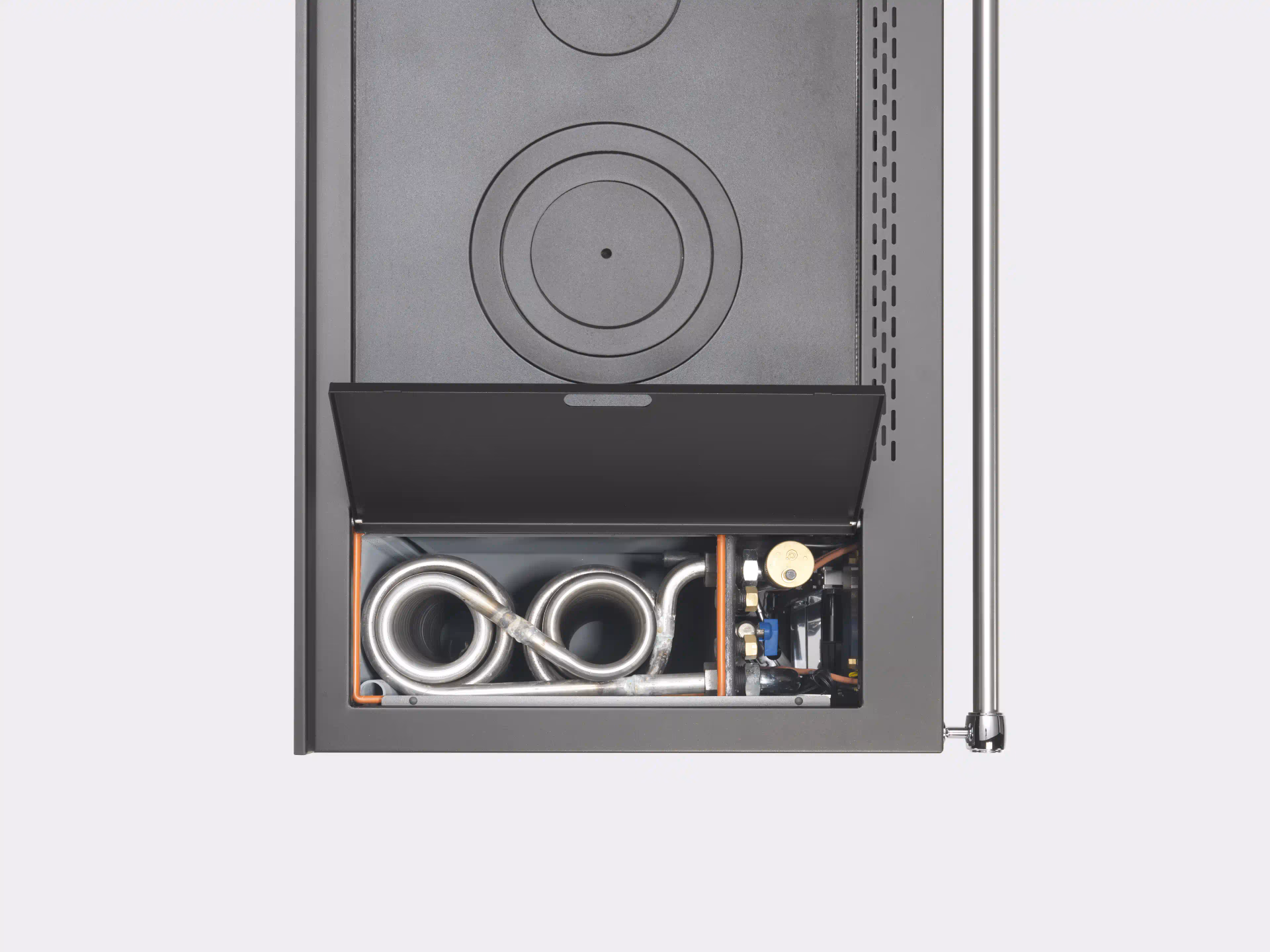 Termocucina a legna KLOVER modello ALTEA 16,3 kW - immagine 4