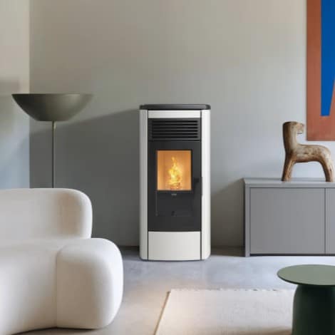 KLOVER pellet stove model AURA 80s - Image 7