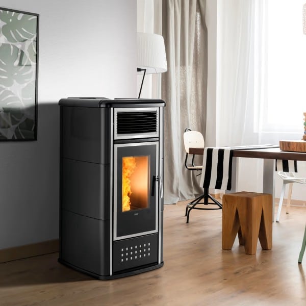 Termostufa a pellet KLOVER modello BELVEDERE 22s - immagine 2