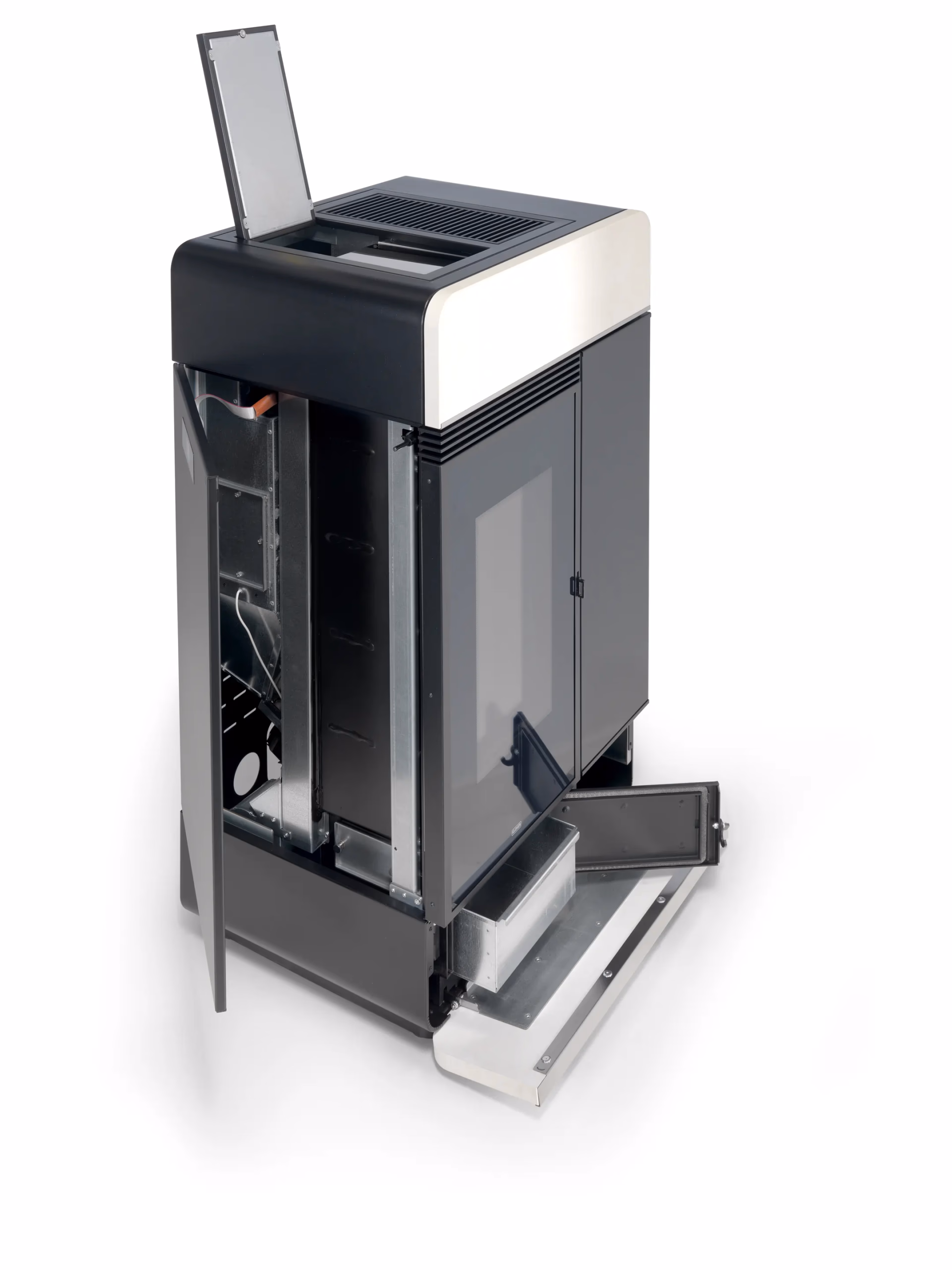 Termostufa a pellet KLOVER modello DIVA 3000 31,8 kW - immagine 2