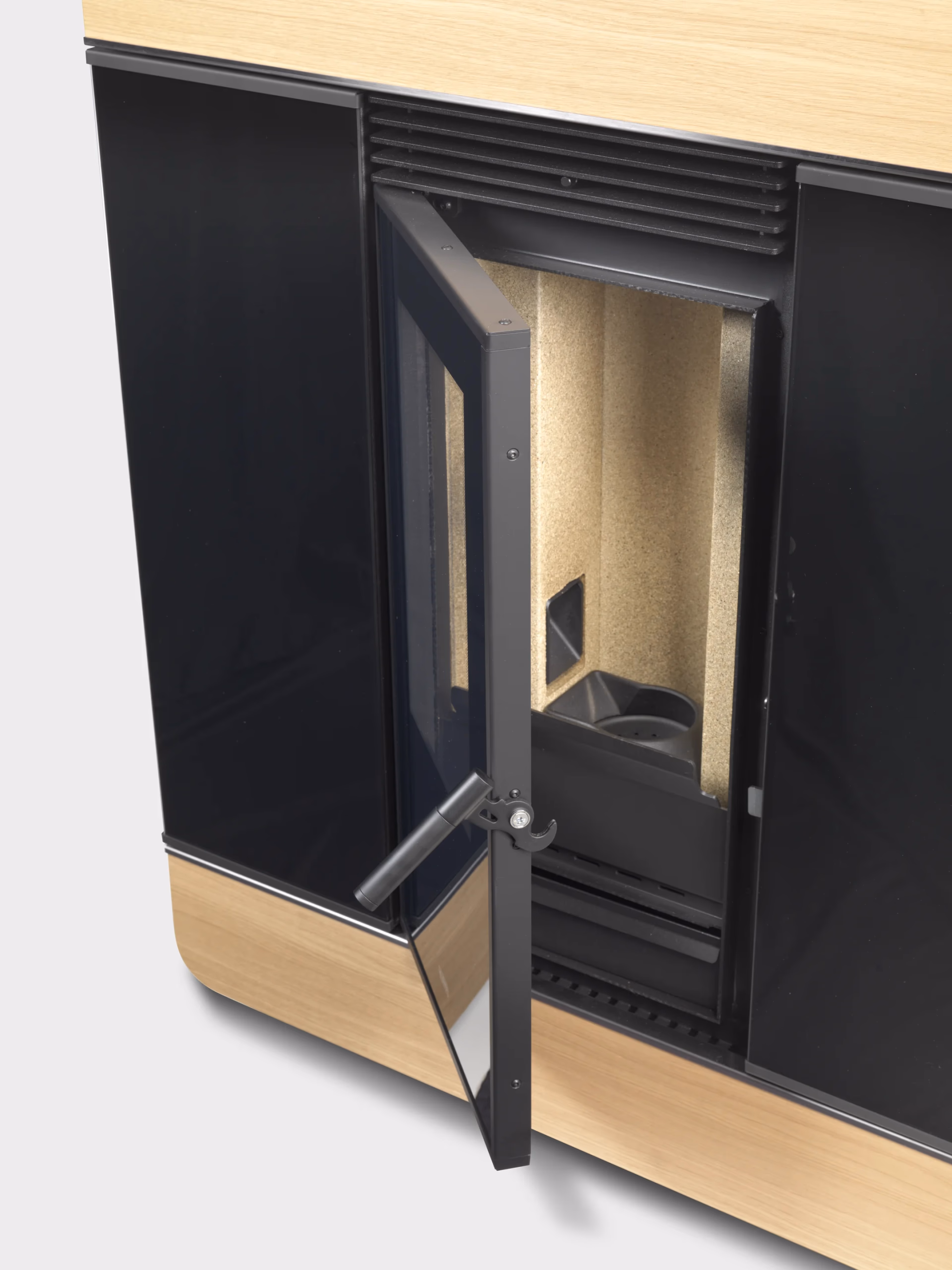 KLOVER pellet stove model DIVA AIR WOOD - Image 3