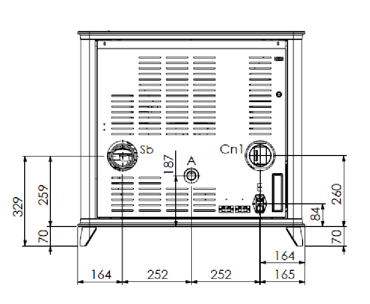 KLOVER pellet stove model LADY - Image 8
