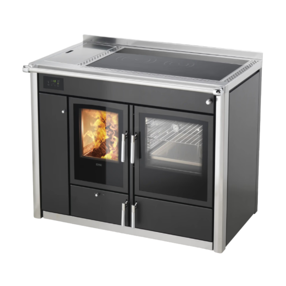 Termocucina a legna KLOVER modello ALTEA 16,3 kW