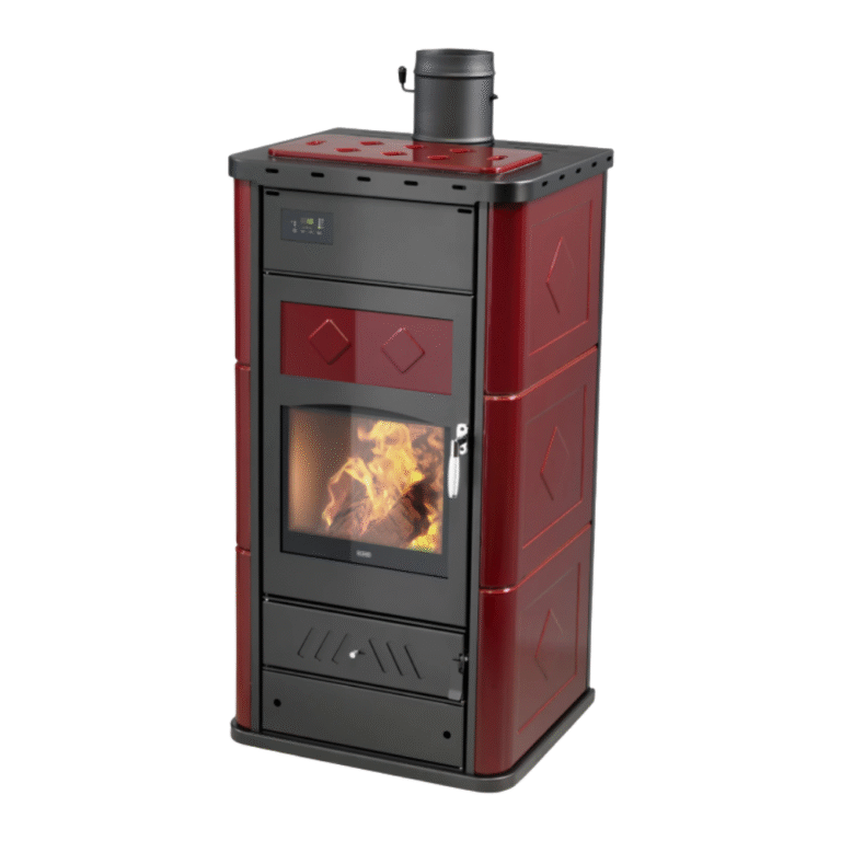 Termostufa a legna KLOVER modello BELVEDERE 30s 15,8 kW