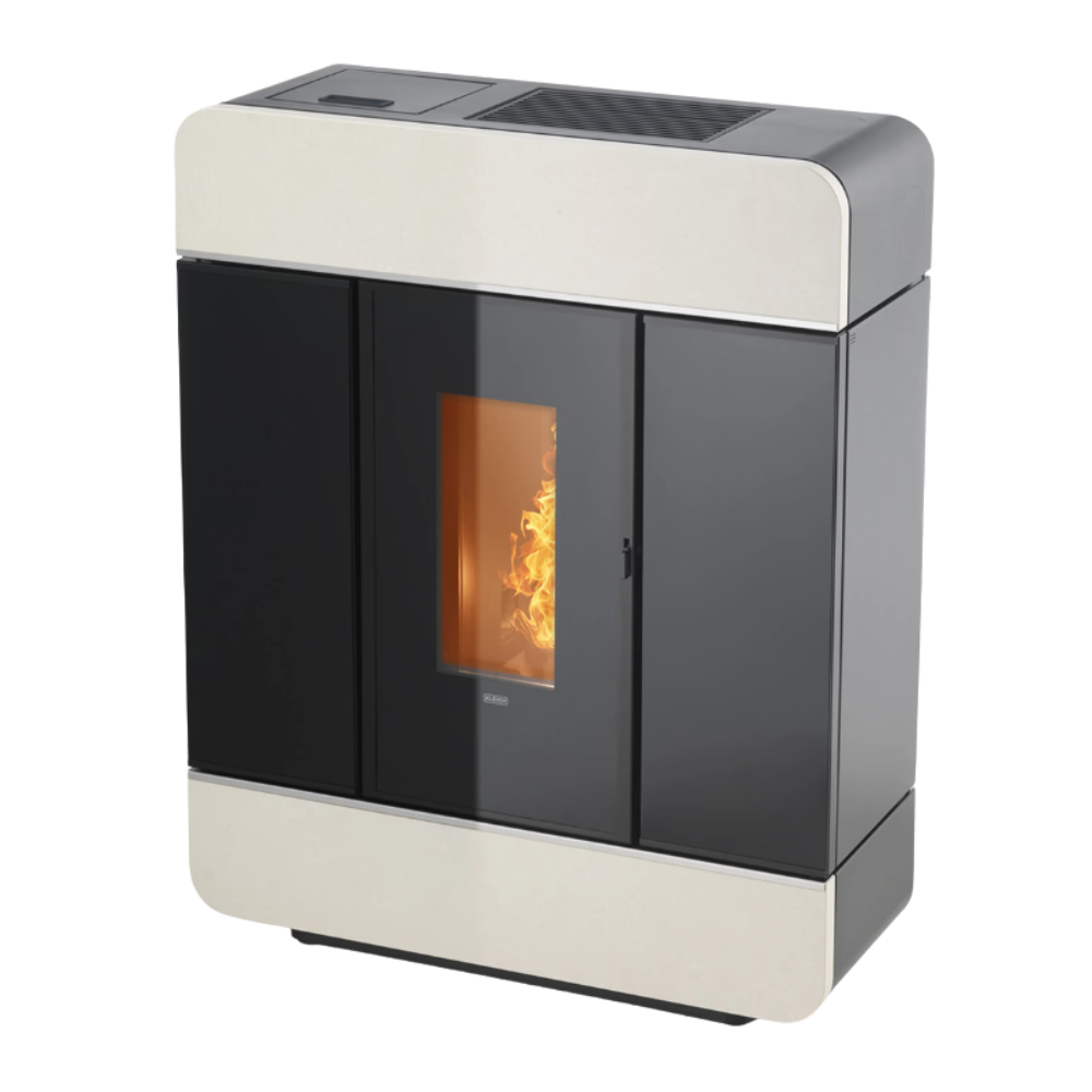 Termostufa a pellet KLOVER modello DIVA SLIM 120s 12 kW