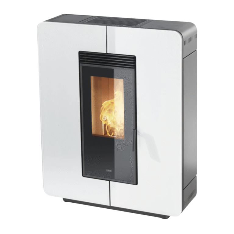 Stufa a pellet KLOVER modello ASTRA 100s GLASS 10.3 kW