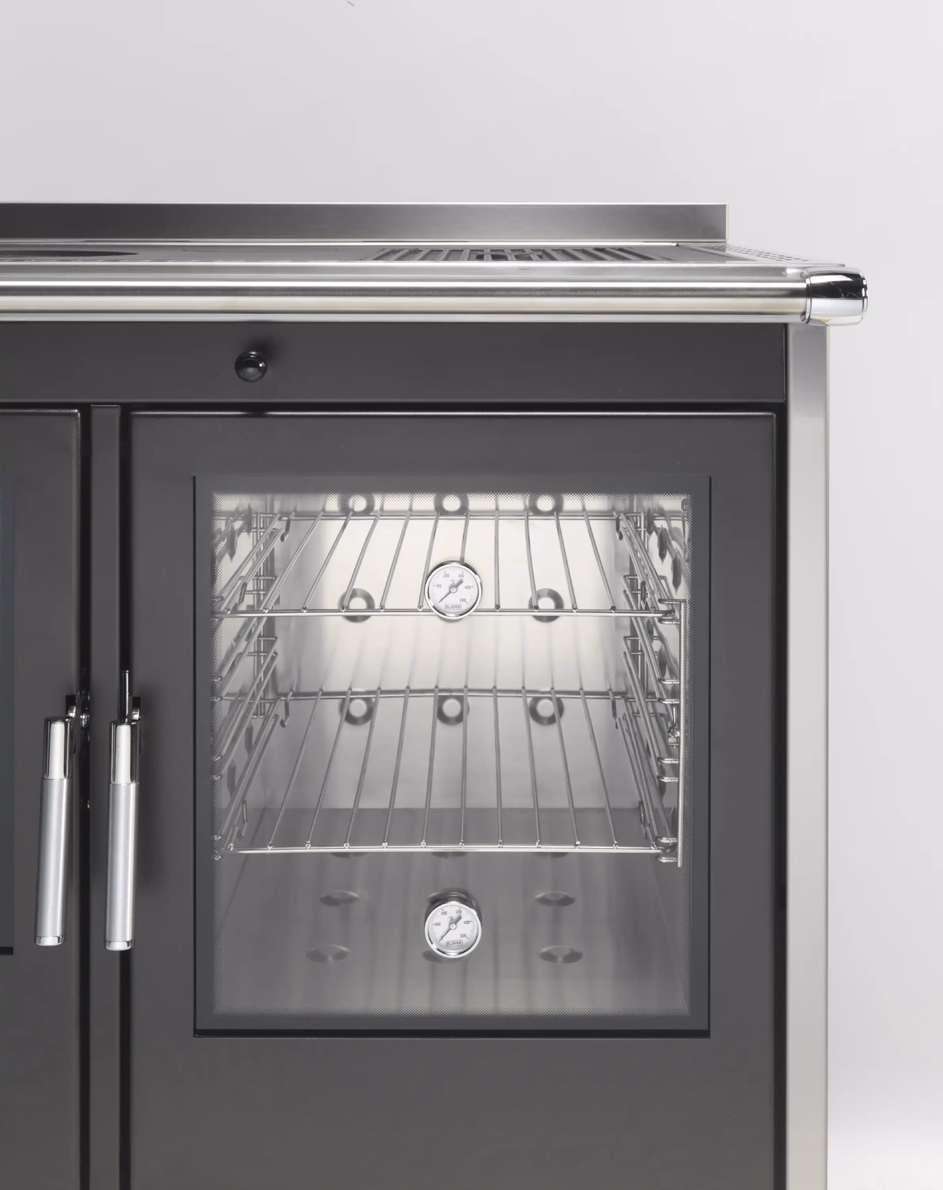 Cucina a legna KLOVER modello STAR 90 INOX 13,5 kW - immagine 5