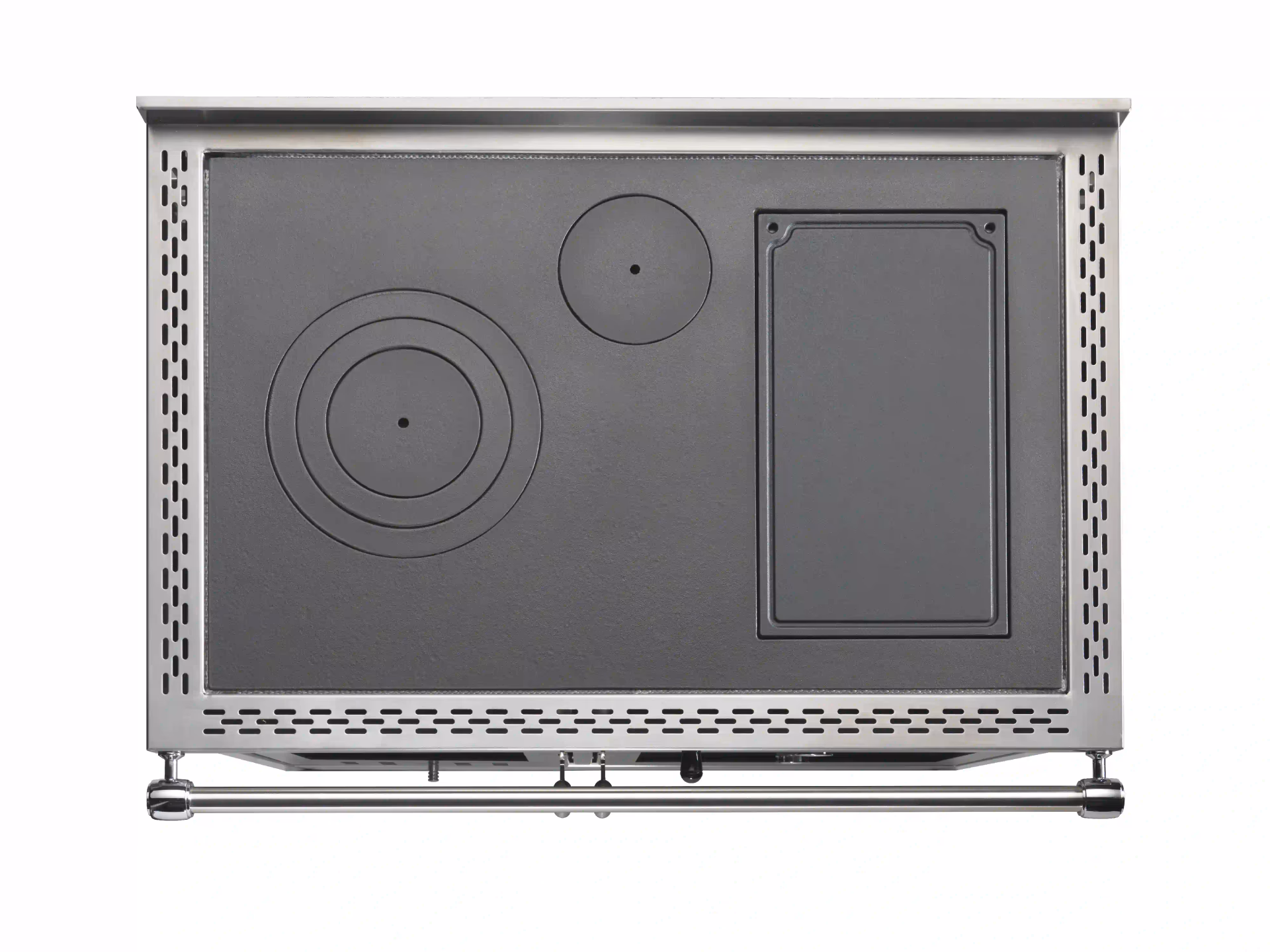 Cucina a legna KLOVER modello STAR 90 INOX 13,5 kW - immagine 4