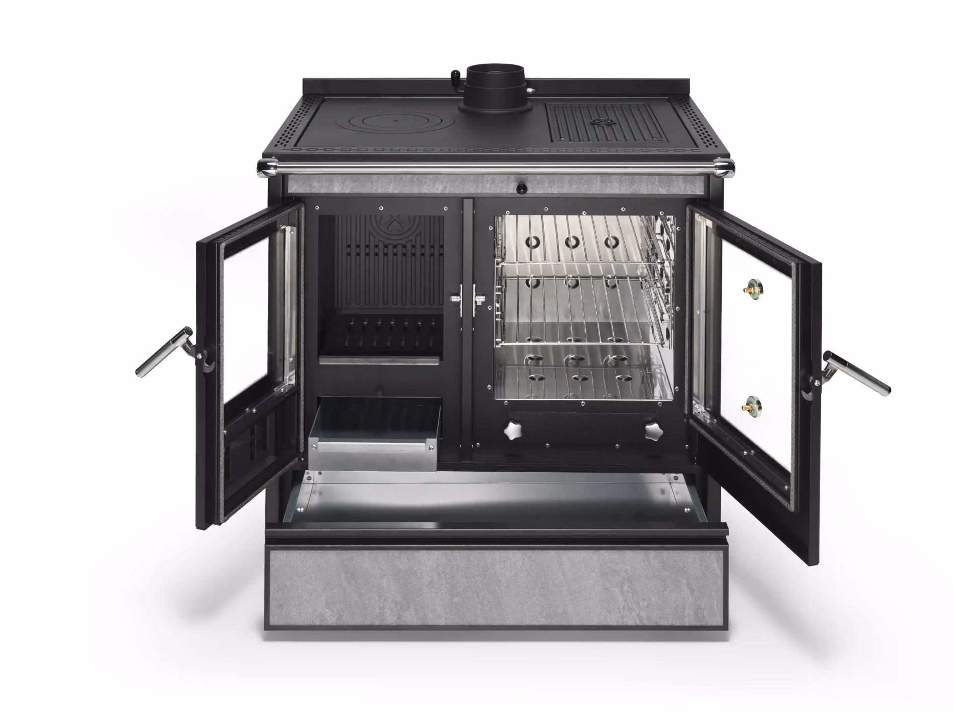 Cucina a legna KLOVER modello STAR 90 PLUS 13,5 kW - immagine 4