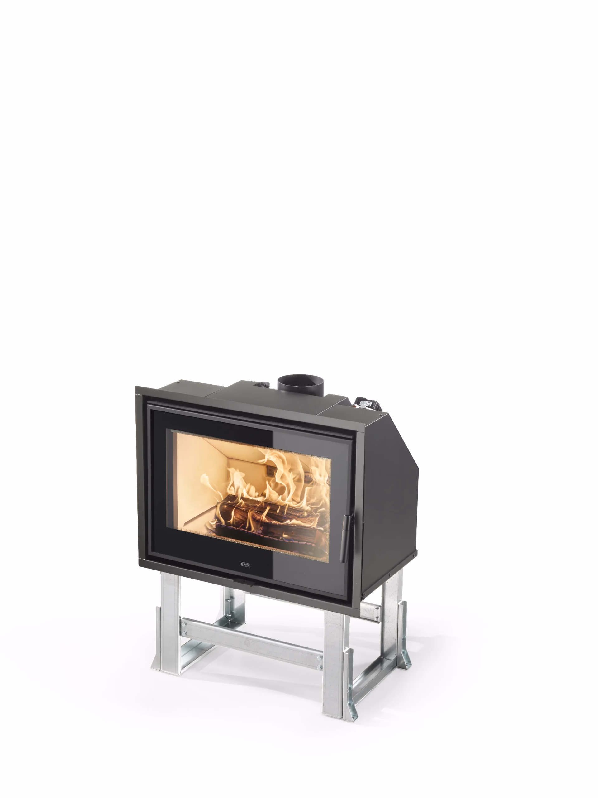Inserto a legna KLOVER modello STARBOX 650 8,1 kW - immagine 4