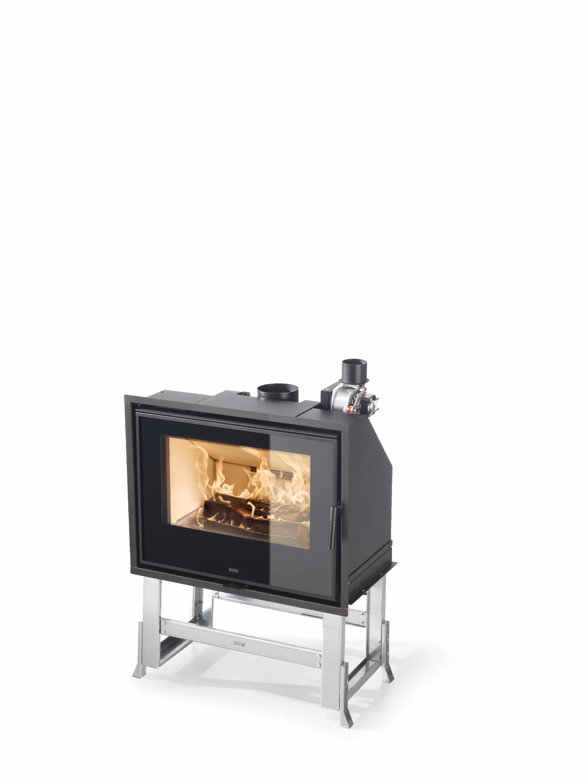 Inserto a legna KLOVER modello STARBOX 750 10,1 kW - immagine 4