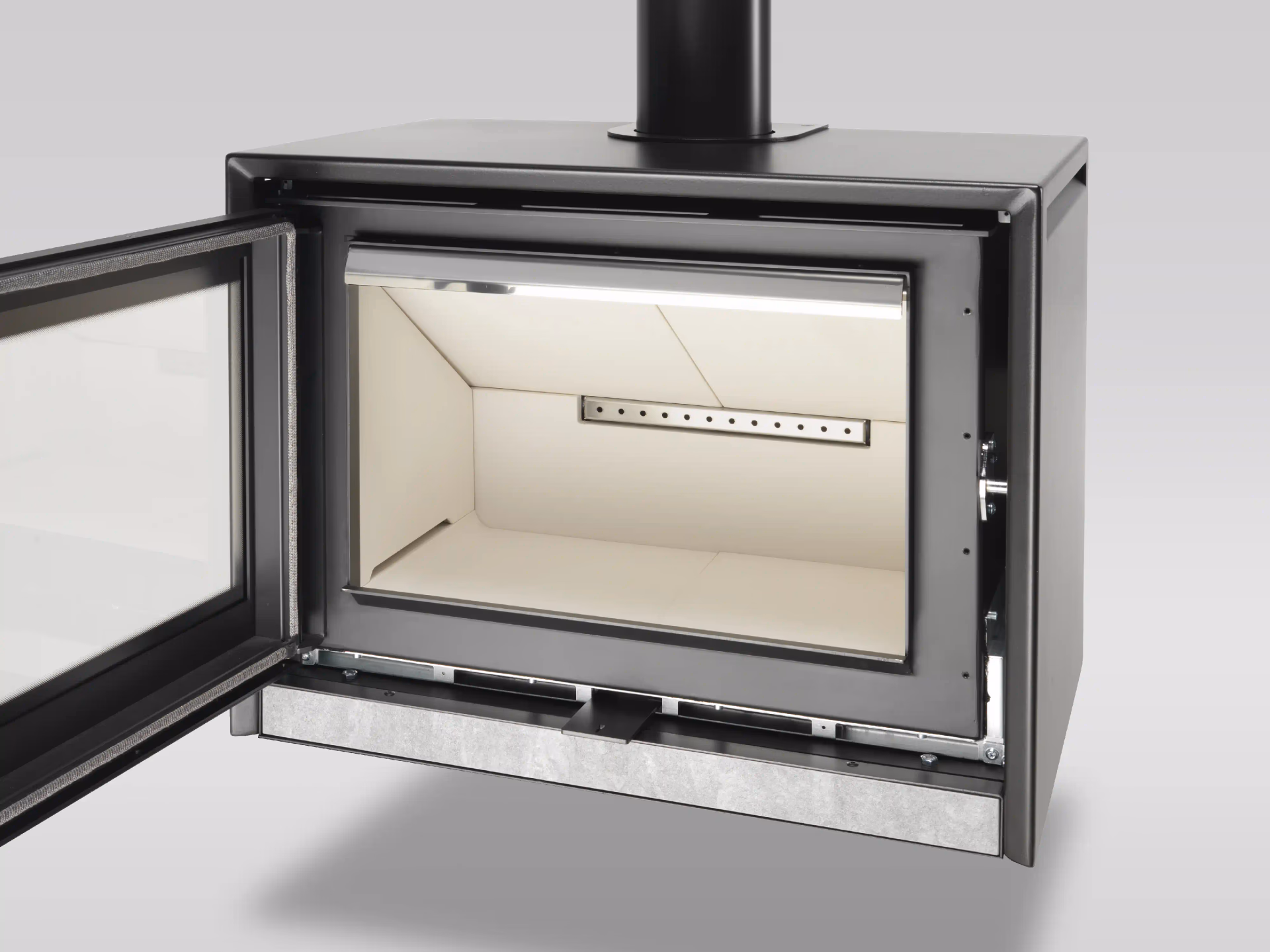 Inserto a legna KLOVER modello STARBOX 650 UP 9,2 kW - immagine 2