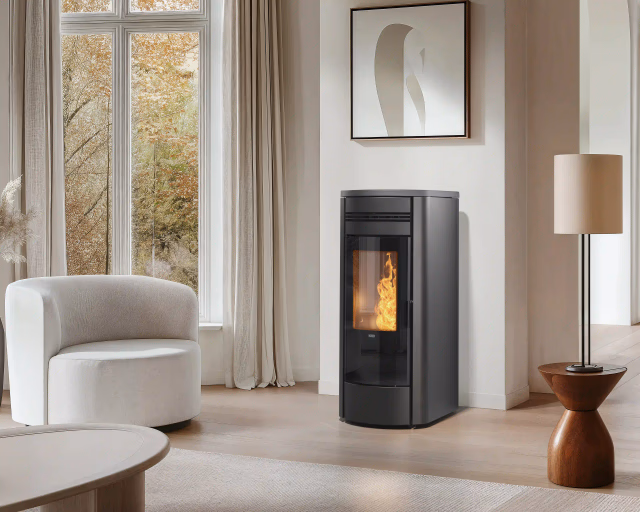 Termostufa a pellet KLOVER modello STYLE 15 14,9 kW - immagine 4