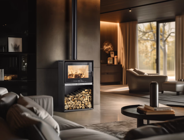 Stufa a legna KLOVER modello VENUS 110 11,4 kW - immagine 6
