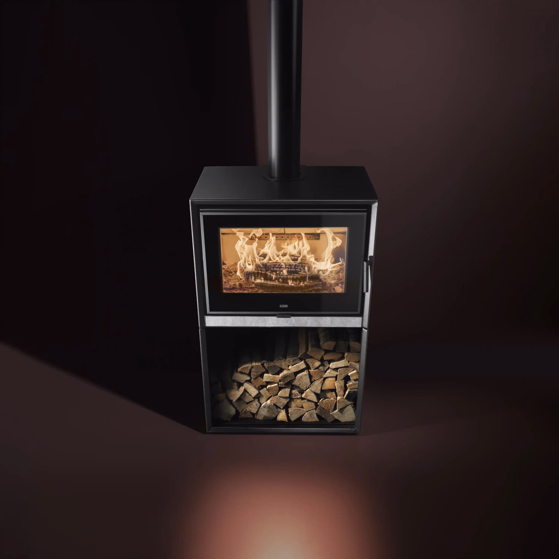 Stufa a legna KLOVER modello VENUS 110 11,4 kW - immagine 5