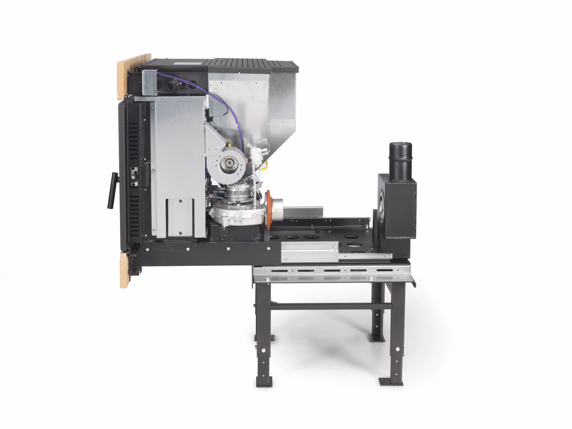 Inserto camino a pellet KLOVER modello WAVE 11 11 kW - immagine 2