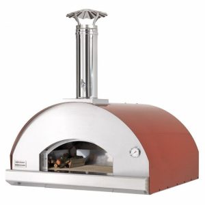 Forno a Legna FONTANA FORNI MARINARA ROSSO SENZA CARRELLO 9 kW