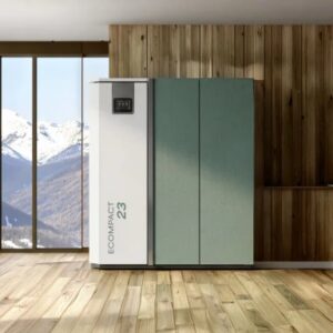 Caldaia a pellet KLOVER modello ECOMPACT 23