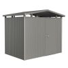 Metal garden shed BIOHORT model PANORAMA 273x198x227