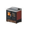Cucina a legna TERMOVANA modello ATHENA 8 PODIUM