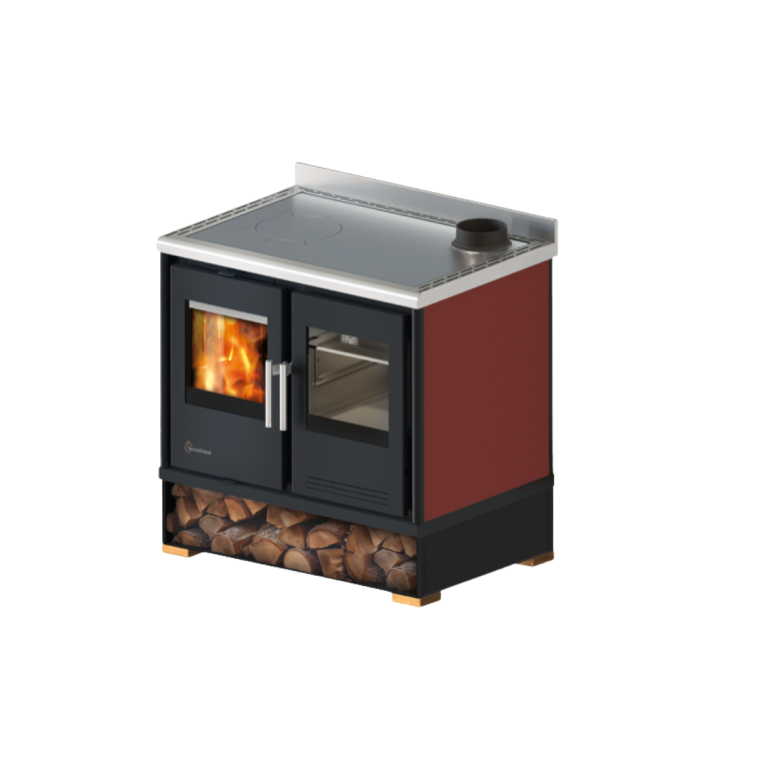 Cucina a legna TERMOVANA modello ATHENA 8 PODIUM