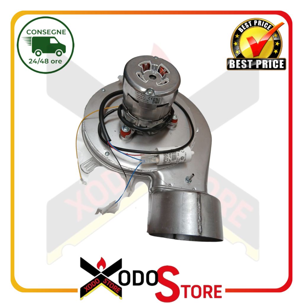 ESTRATTORE FUMI PER STUFA A PELLET ORIGINALE MCZ COD. 41402036550
