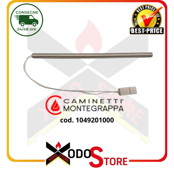 Candeletta resistenza accensione per stufa a pellet ORIGINALE MONTEGRAPPA cod. 1049201000