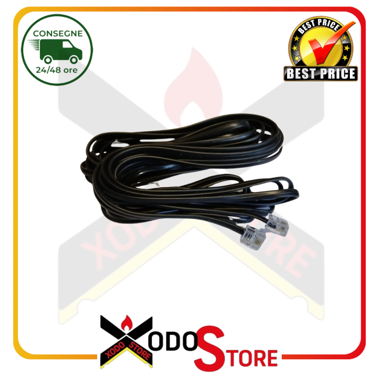 6 meter display cable for pellet stoves ORIGINAL MONTEGRAPPA STOVE COD. 1043030500