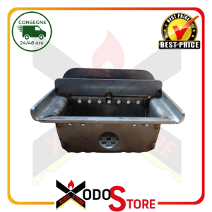 BRACIERE COMPLETO IN ACCIAIO RED 365 IRIS ORIGINALE CADEL COD. 4D243150034