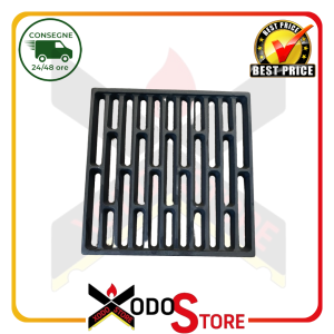 GRIGLIA CENERE 24X24 CM ORIGINALE EDILKAMIN COD. R8820