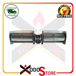 Ventilatore tangenziale doppio per stufa a pellet ORIGINALE EDILKAMIN codice R288900/R1019700