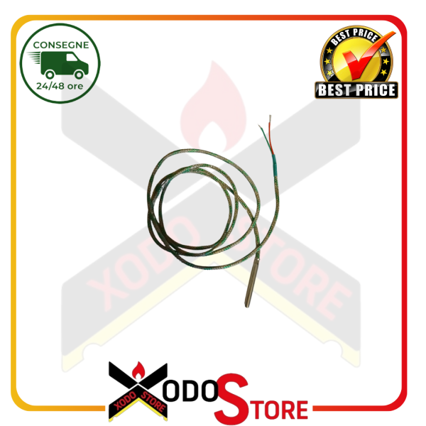 Sonda fumi K in acciaio AISI 316 con cavo in fibra di vetro VETROTEX ORIGINALE EDILKAMIN R232760