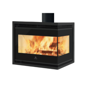 Inserto a legna canalizzabile EDILKAMIN modello FIREBOX 49 EVO L/R