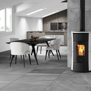 EDILKAMIN pellet stove model CHERIE 9+ EVO ductable