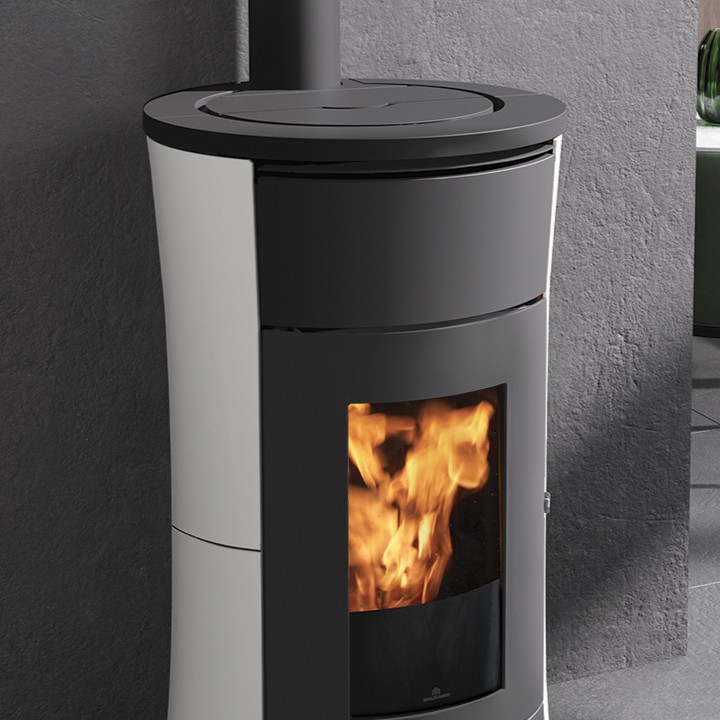 Stufa a pellet EDILKAMIN modello CHERIE 11++ EVO canalizzabile - immagine 4