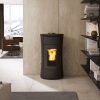 Termostufa a pellet EDILKAMIN modello CHERIE H 14 EVO