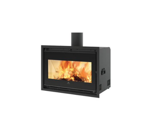 EDILKAMIN ducted wood-burning insert model FIREBOX 65 EVO2