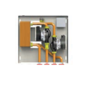 Kit W per installazione di termostufe o termocamini EDILKAMIN