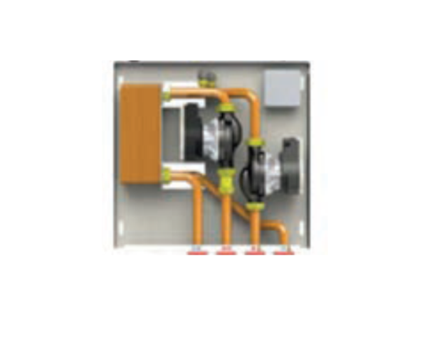 Kit W per installazione di termostufe o termocamini EDILKAMIN