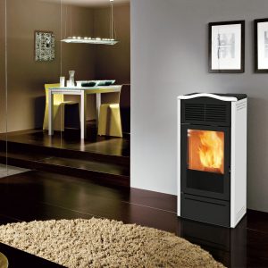 Stufa a pellet canalizzabile 5 stelle ITALIANA CAMINI modello PIRO 9+ EVO
