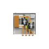 W kit for installation of EDILKAMIN boiler stoves or fireplace boilers