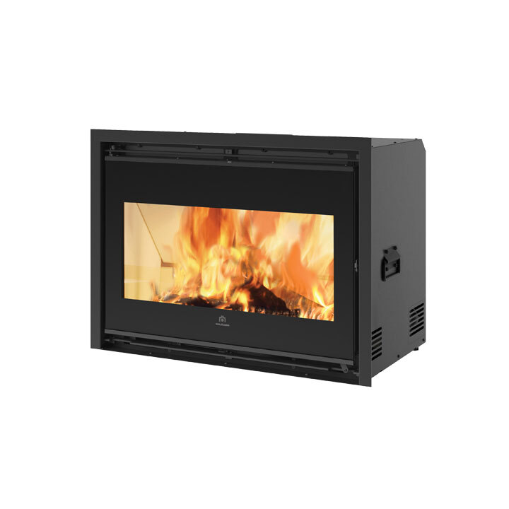 Inserto a legna canalizzabile EDILKAMIN modello FIREBOX 65 EVO2