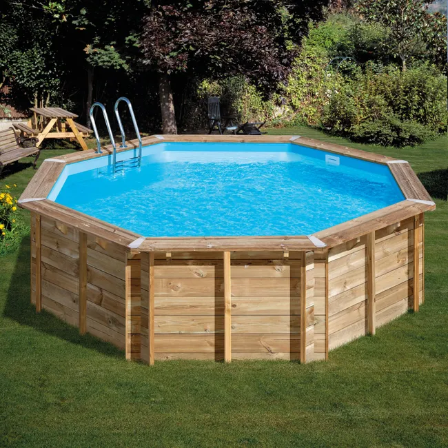 Piscina fuori terra rigida GRE 800003 Violette 2 marrone H 1.27 x ⌀ 5 m Ref. 84350908