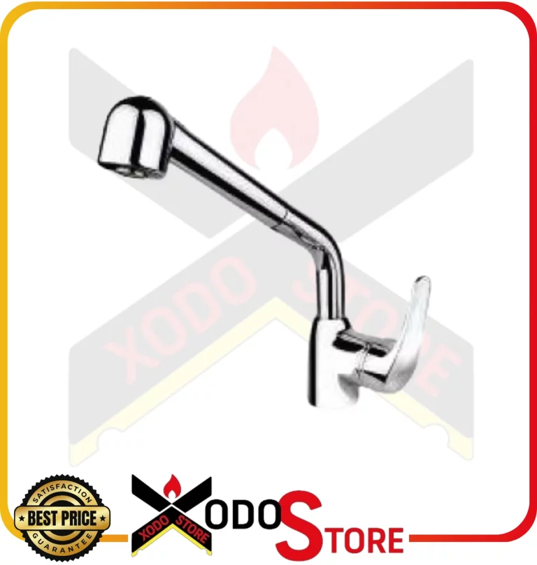 Miscelatore rubinetto acciaio inox GUGLIELMI bocca girevole doccetta 2 getti