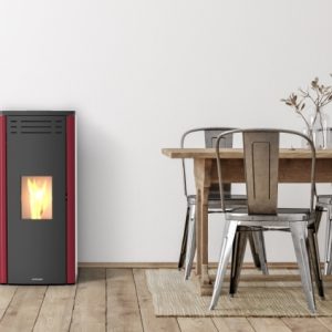 SCHUSTER UNICAL ducted ventilated pellet stove model ILDE 10 C