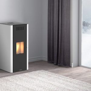 Ventilated pellet stove SCHUSTER UNICAL model OLEA 6